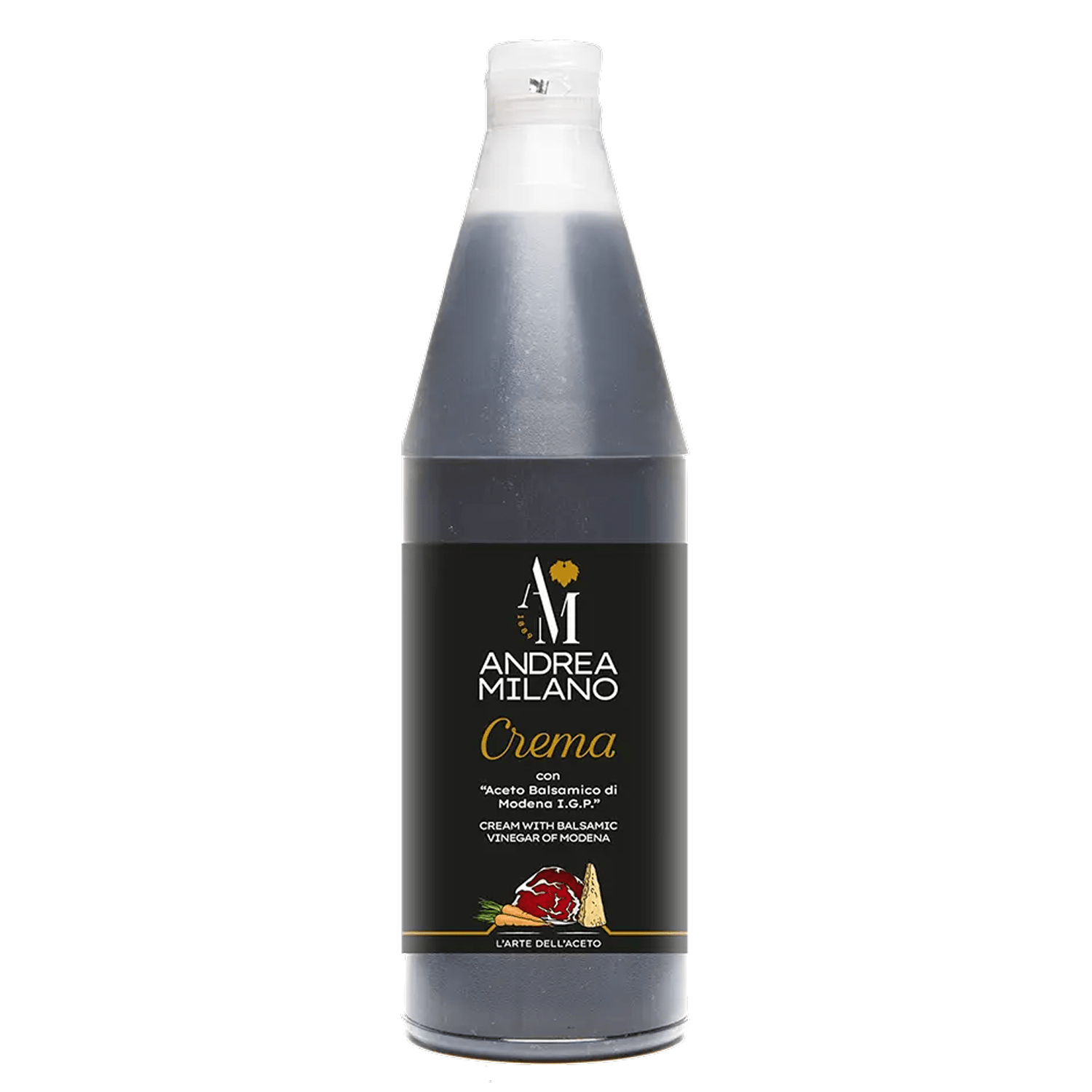 Vinagre Balsámico Glaze Andrea Milano 1 x 800 ml - Andrea Milano - 8003407140937 - ExtraVirgen.Store